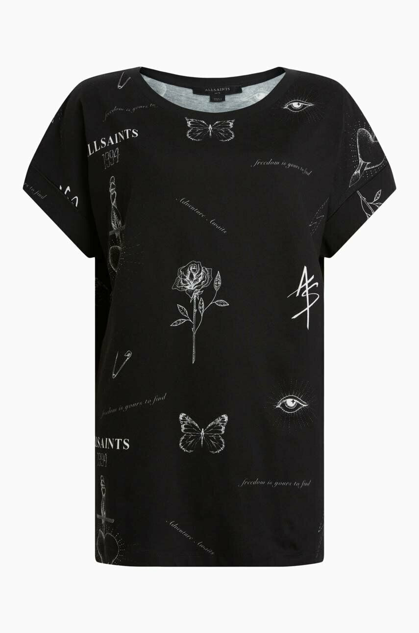 AllSaints tricou din bumbac - Pled.ro