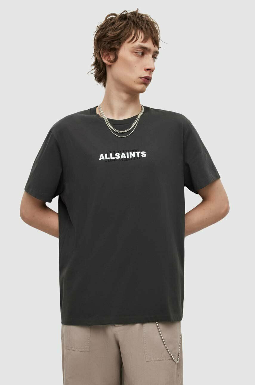 AllSaints tricou din bumbac - Pled.ro