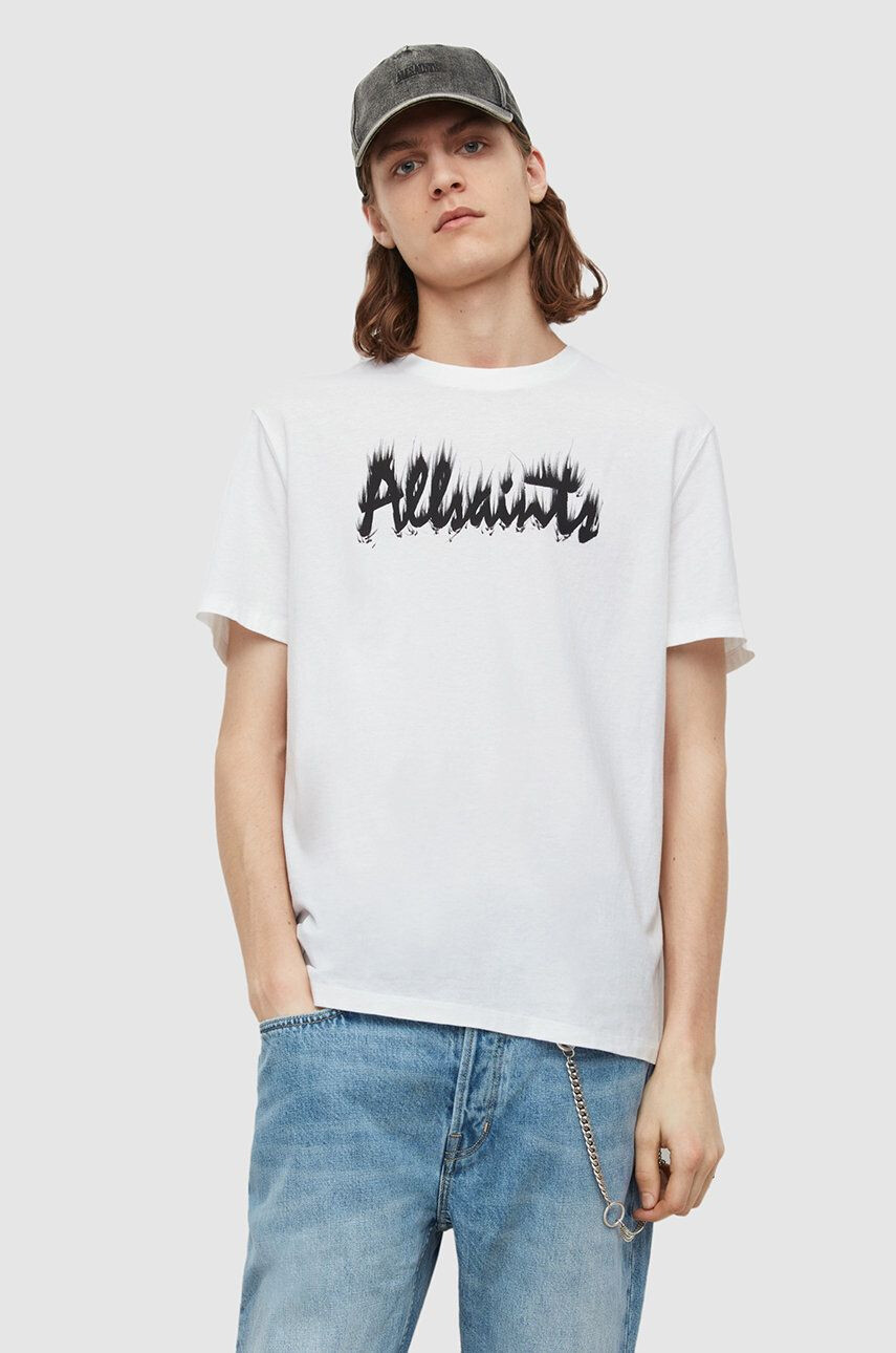 AllSaints tricou din bumbac - Pled.ro