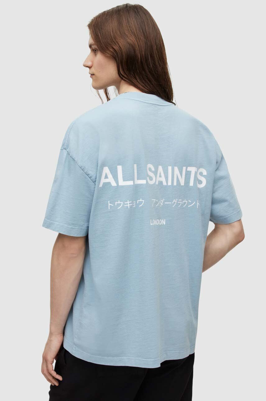 AllSaints tricou din bumbac - Pled.ro