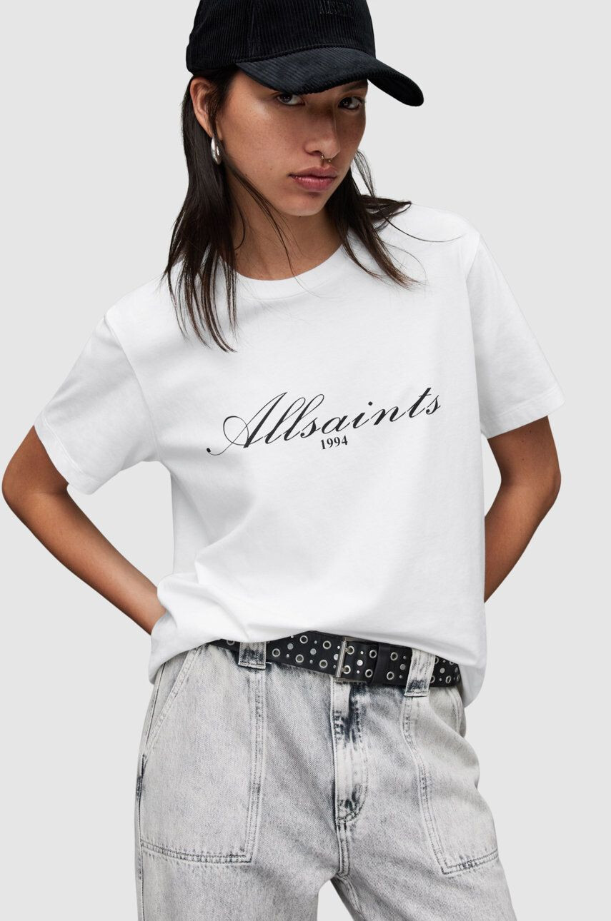 AllSaints tricou din bumbac - Pled.ro