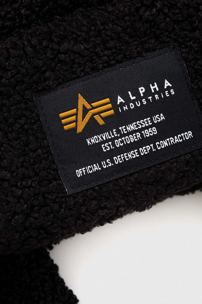 Alpha Industries căciulă X-Fit Beanie culoarea verde 168905.257-DarkGreen - Pled.ro