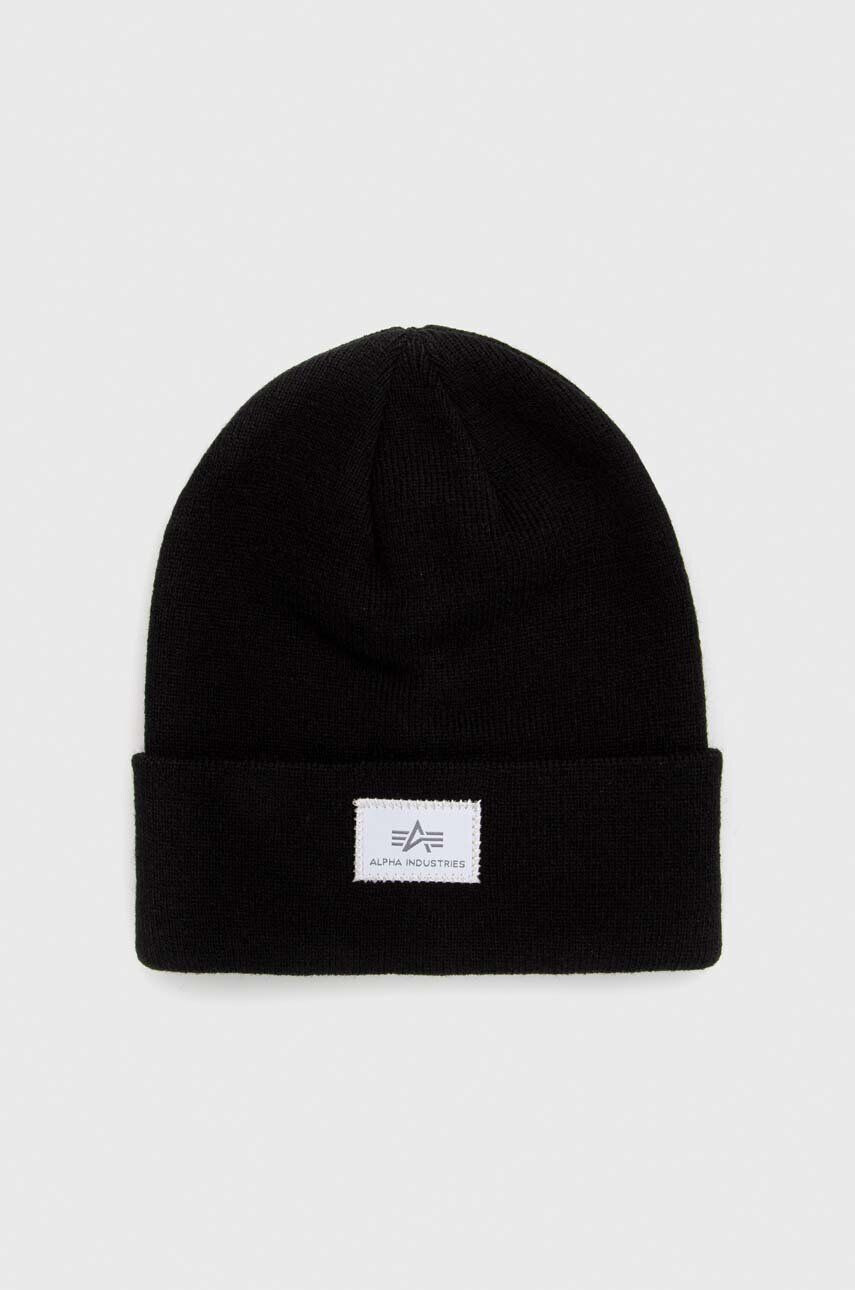 Alpha Industries căciulă X-Fit Beanie culoarea negru 168905.03-Black - Pled.ro