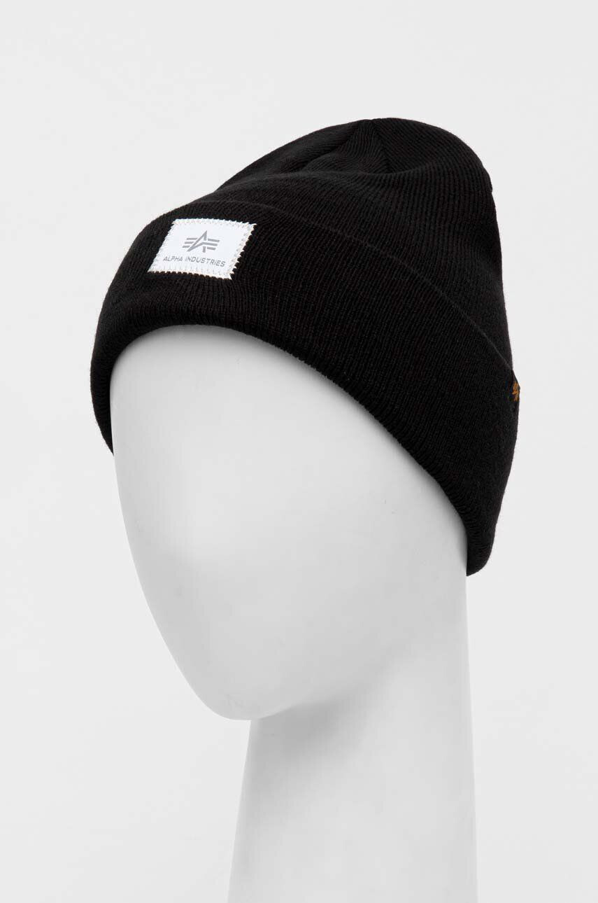 Alpha Industries căciulă X-Fit Beanie culoarea negru 168905.03-Black - Pled.ro