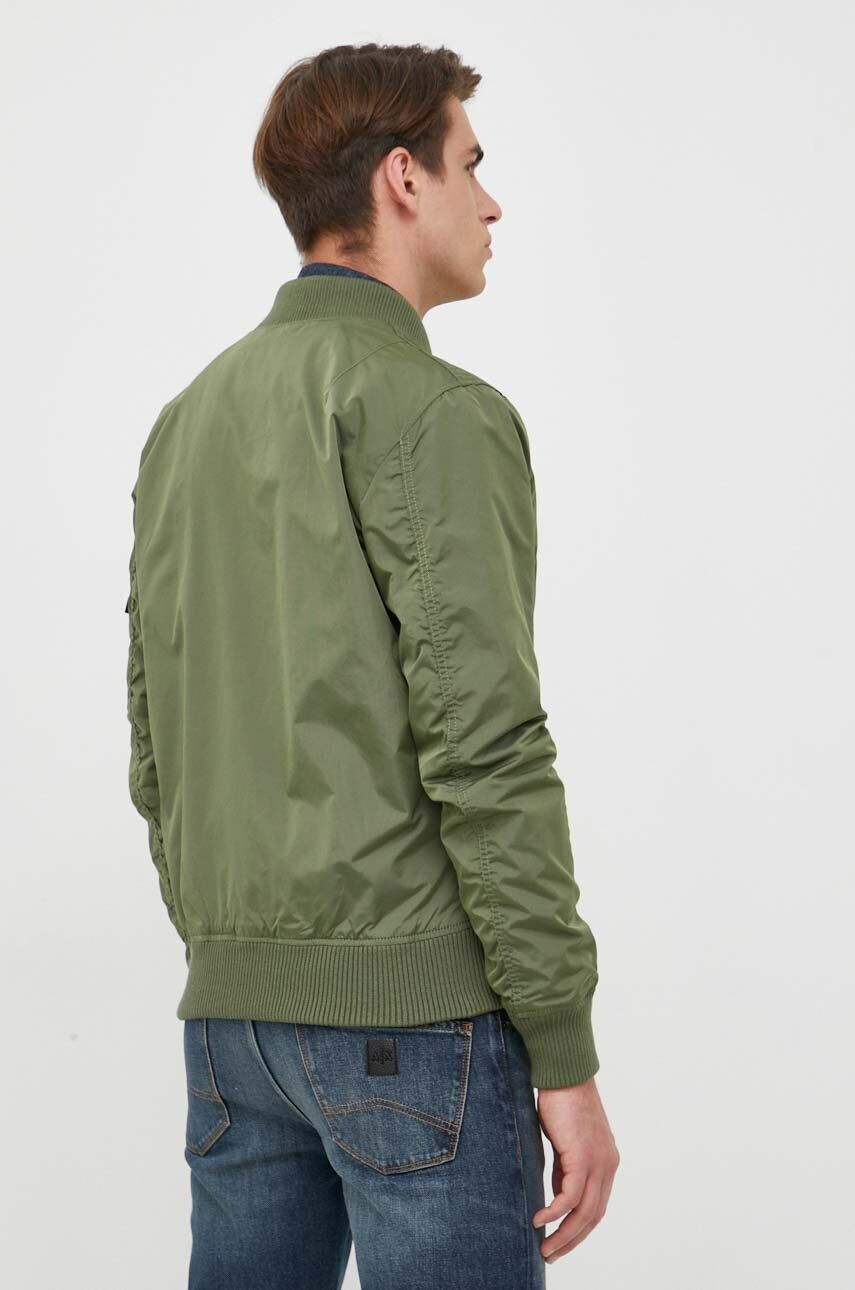 Alpha Industries geacă bomber MA-1 TT bărbați culoarea verde de tranziție 191103.01-SageGreen - Pled.ro