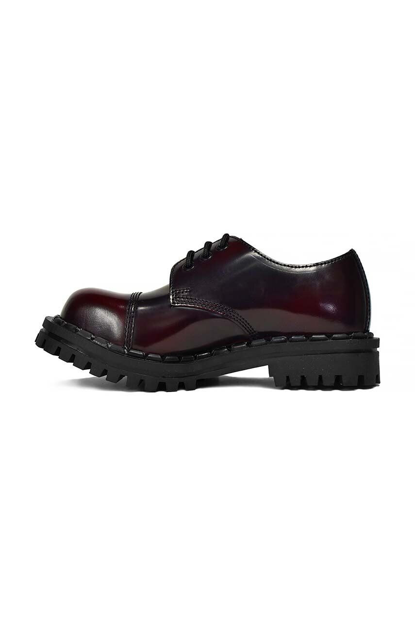 Altercore pantofi de piele 350 culoarea bordo 350.Burgundy - Pled.ro