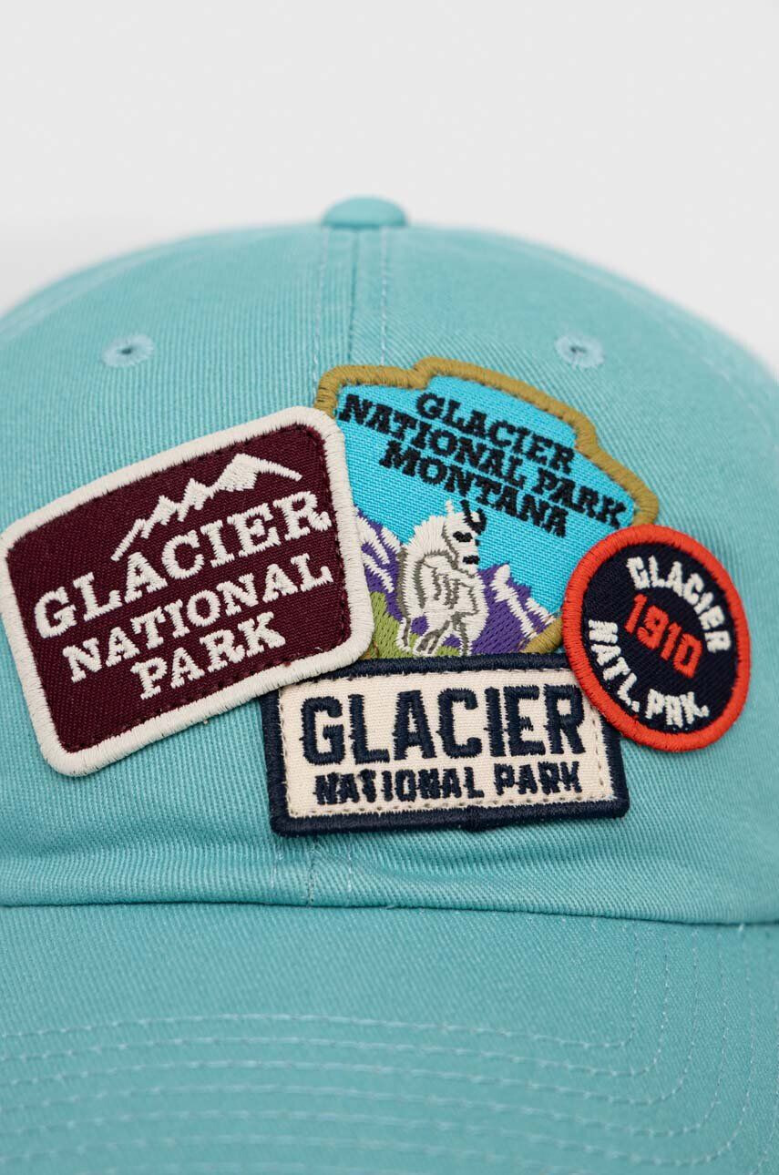 American Needle șapcă de baseball din bumbac Glacier National Park cu imprimeu - Pled.ro