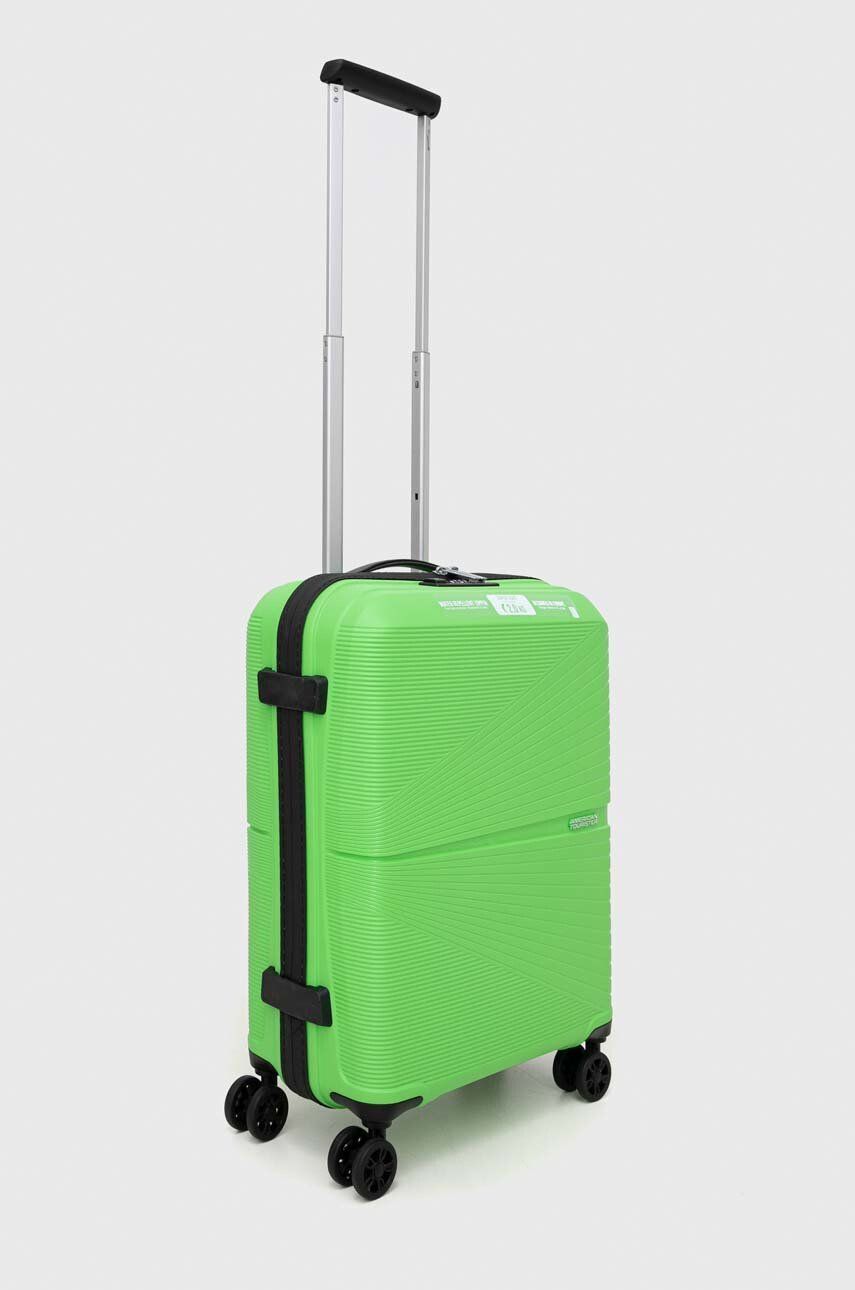 American Tourister valiza culoarea verde - Pled.ro