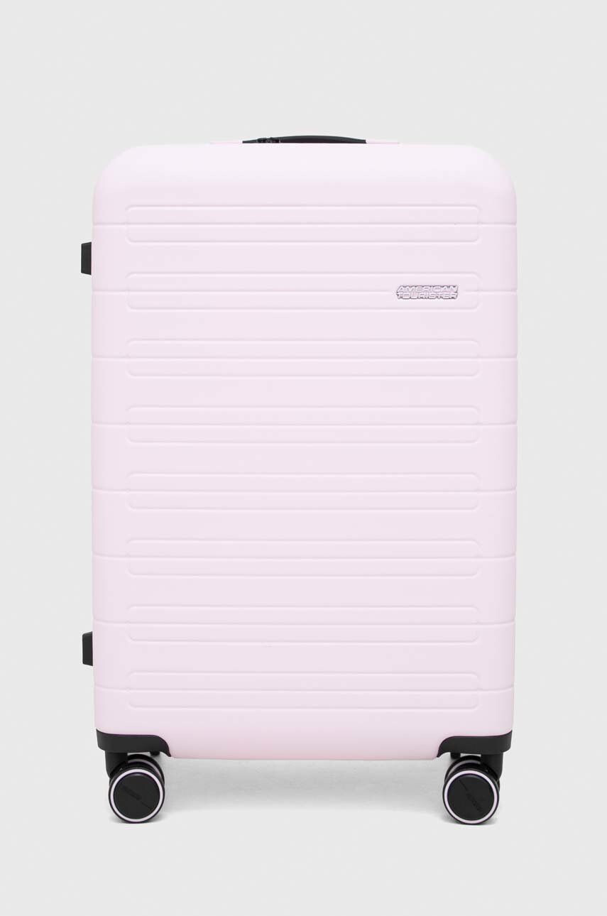 American Tourister valiza culoarea roz - Pled.ro