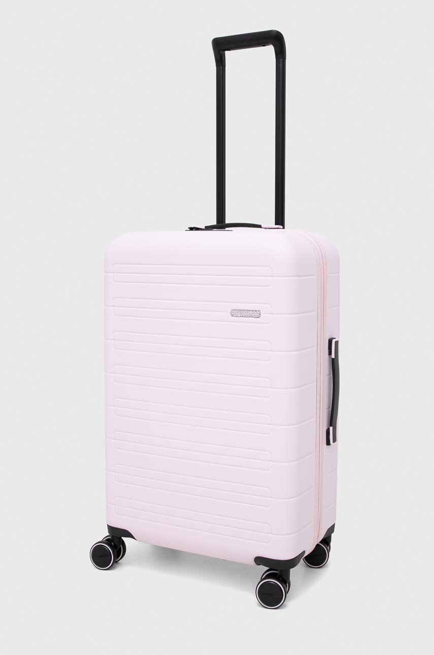 American Tourister valiza culoarea roz - Pled.ro