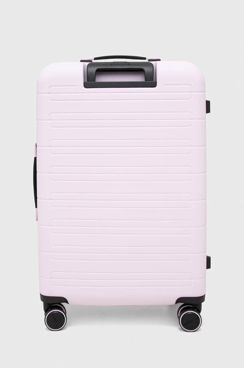 American Tourister valiza culoarea roz - Pled.ro