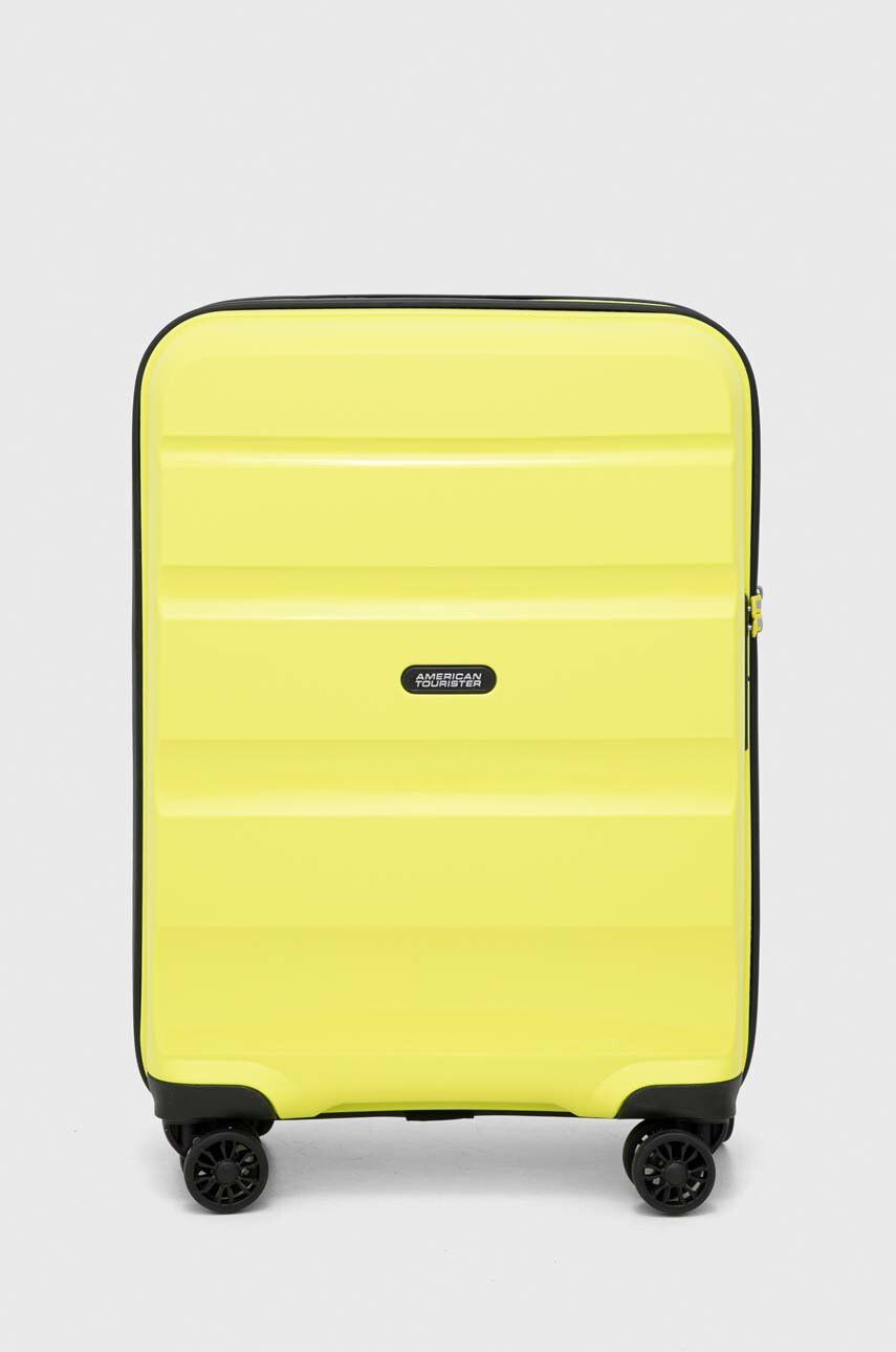 American Tourister valiza culoarea verde - Pled.ro