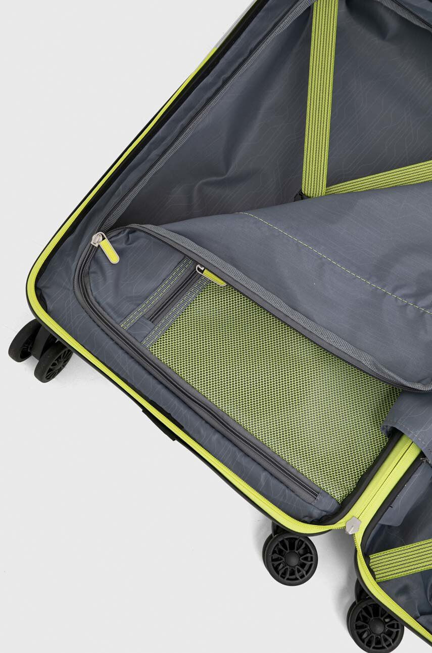 American Tourister valiza culoarea verde - Pled.ro