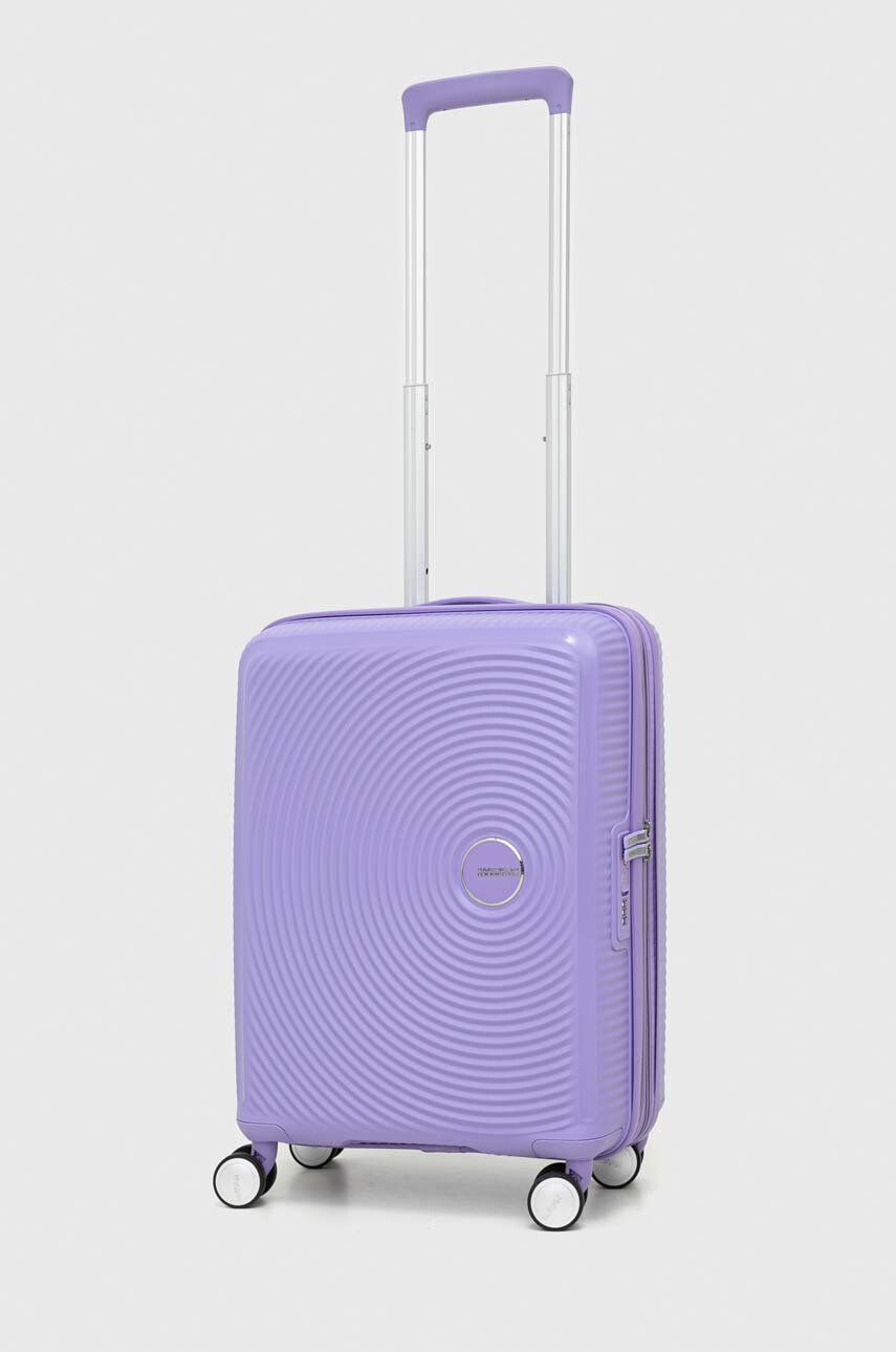 American Tourister valiza culoarea violet - Pled.ro