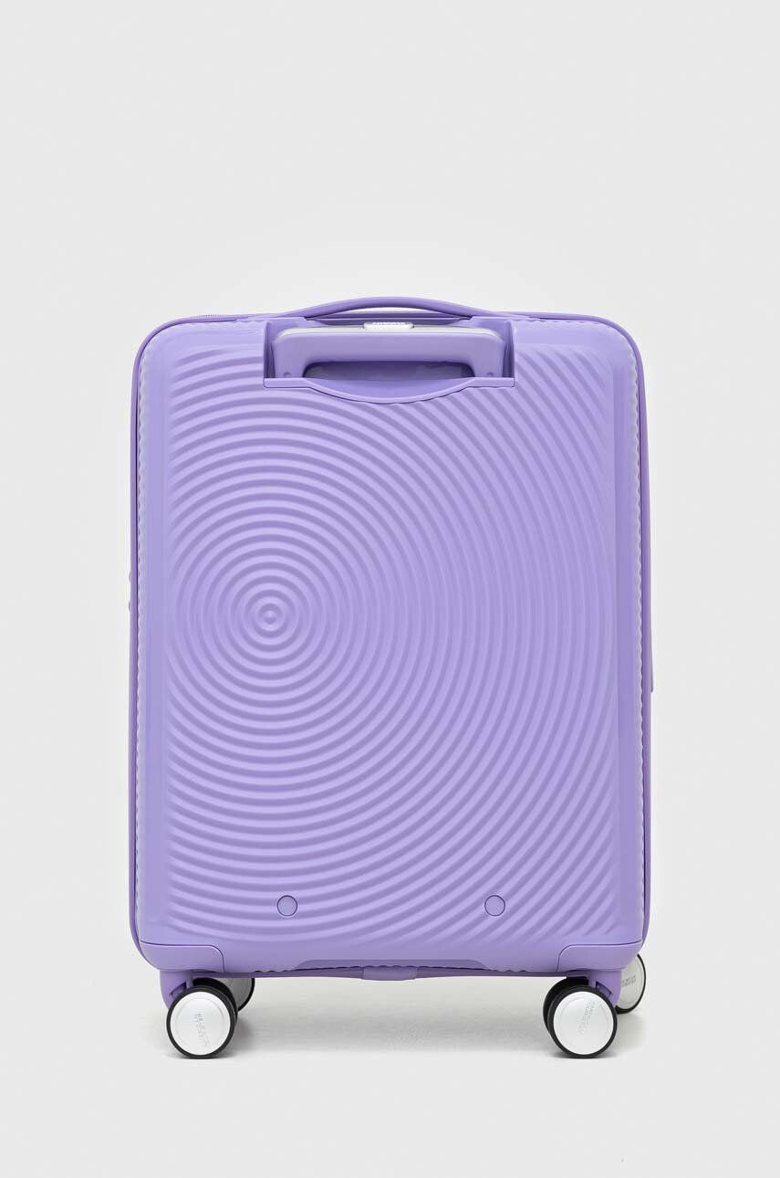 American Tourister valiza culoarea violet - Pled.ro