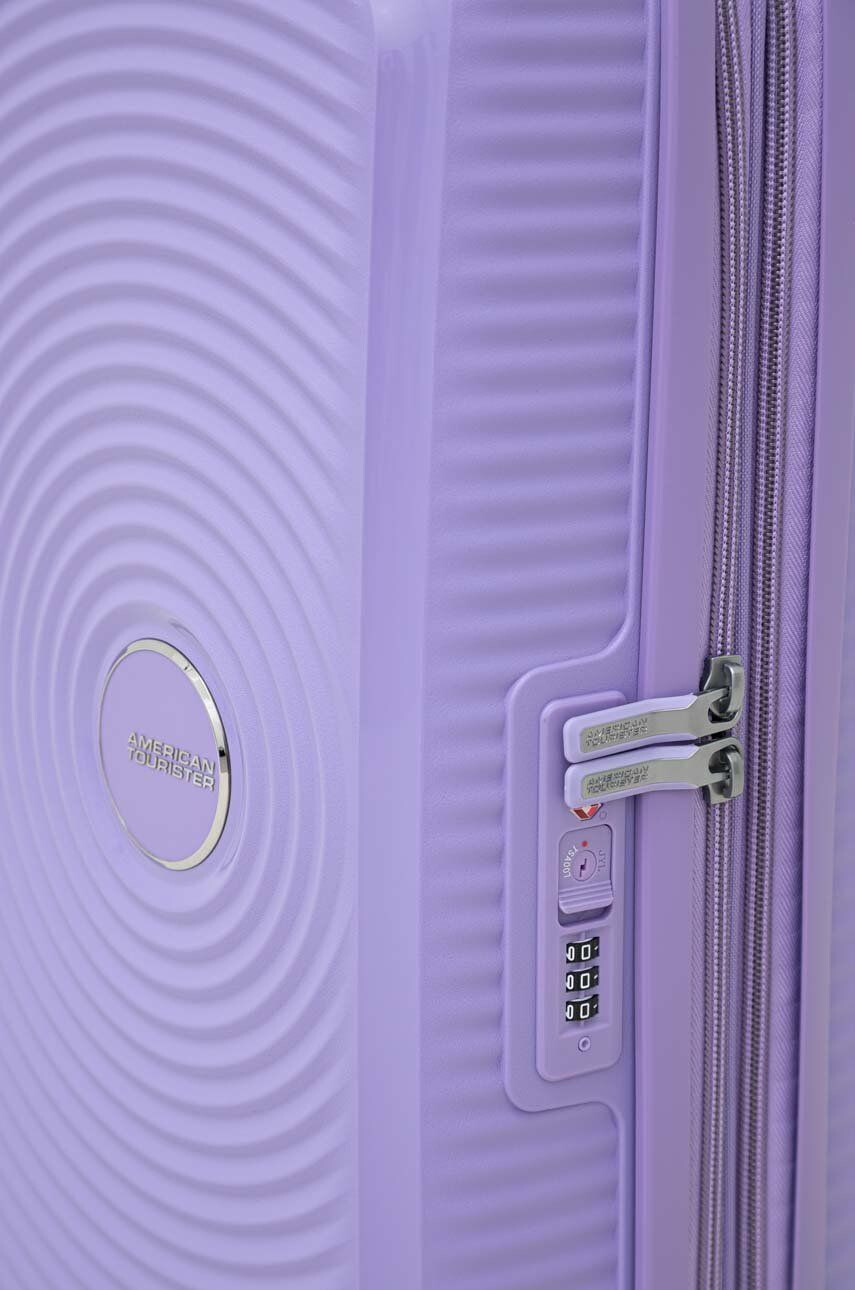 American Tourister valiza culoarea violet - Pled.ro