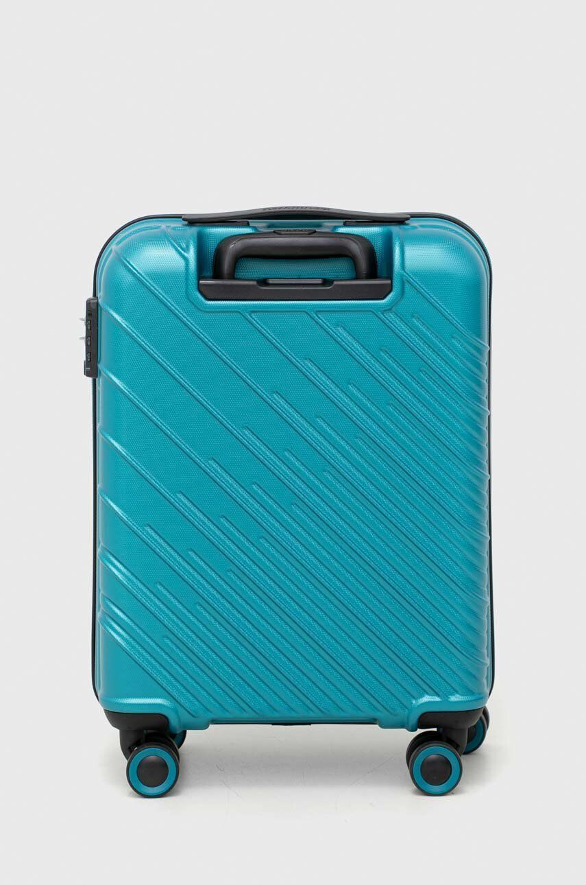 American Tourister valiza culoarea verde - Pled.ro