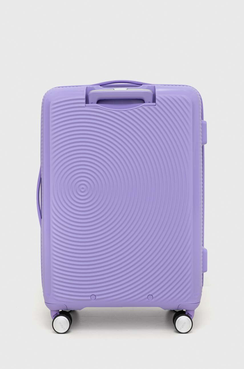 American Tourister valiza culoarea violet - Pled.ro