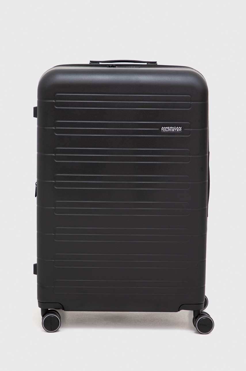 American Tourister valiză culoarea violet - Pled.ro