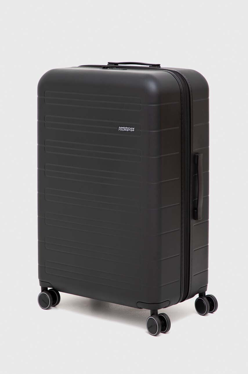 American Tourister valiză culoarea violet - Pled.ro