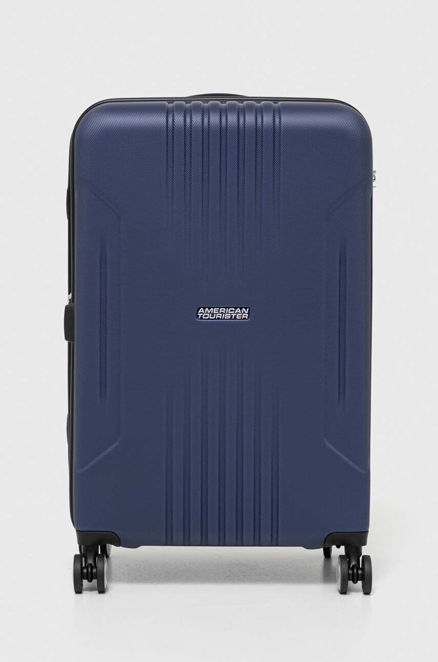 American Tourister valiză culoarea verde - Pled.ro