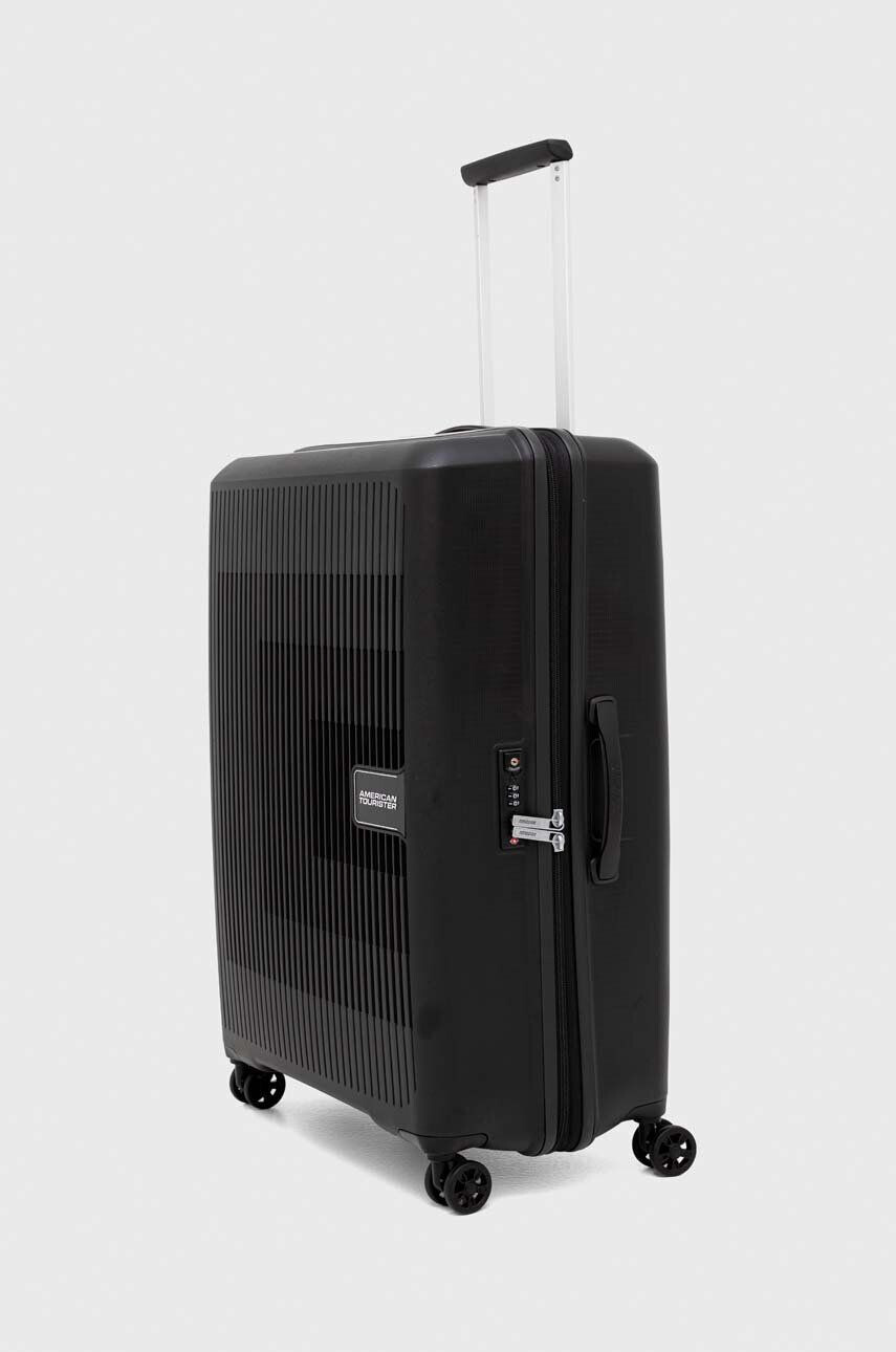 American Tourister valiza culoarea negru - Pled.ro