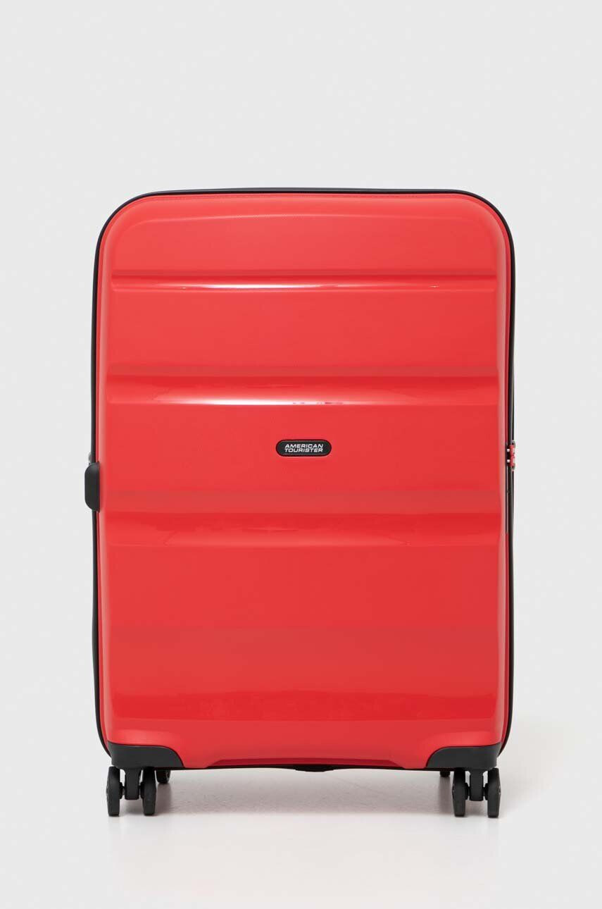 American Tourister valiza culoarea rosu - Pled.ro