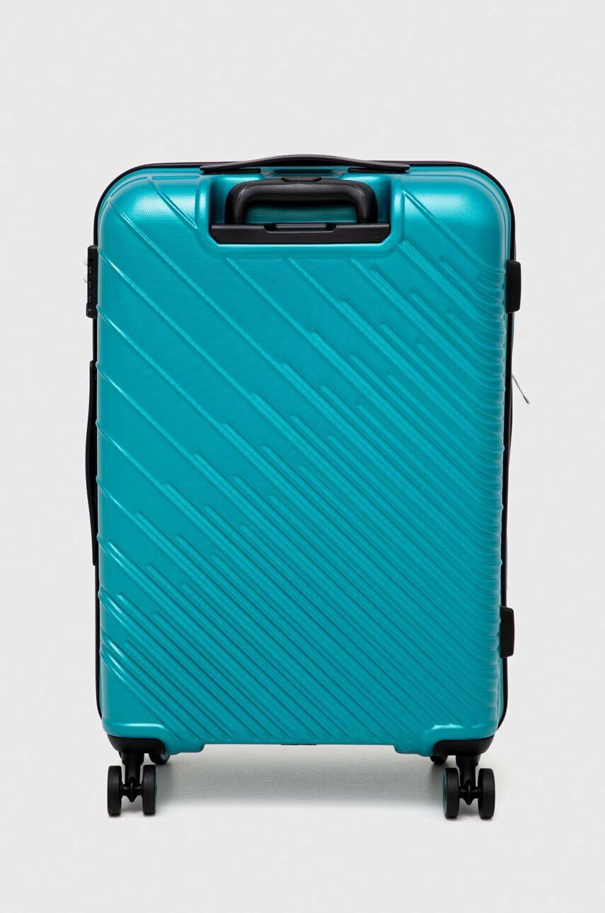 American Tourister valiză culoarea galben - Pled.ro