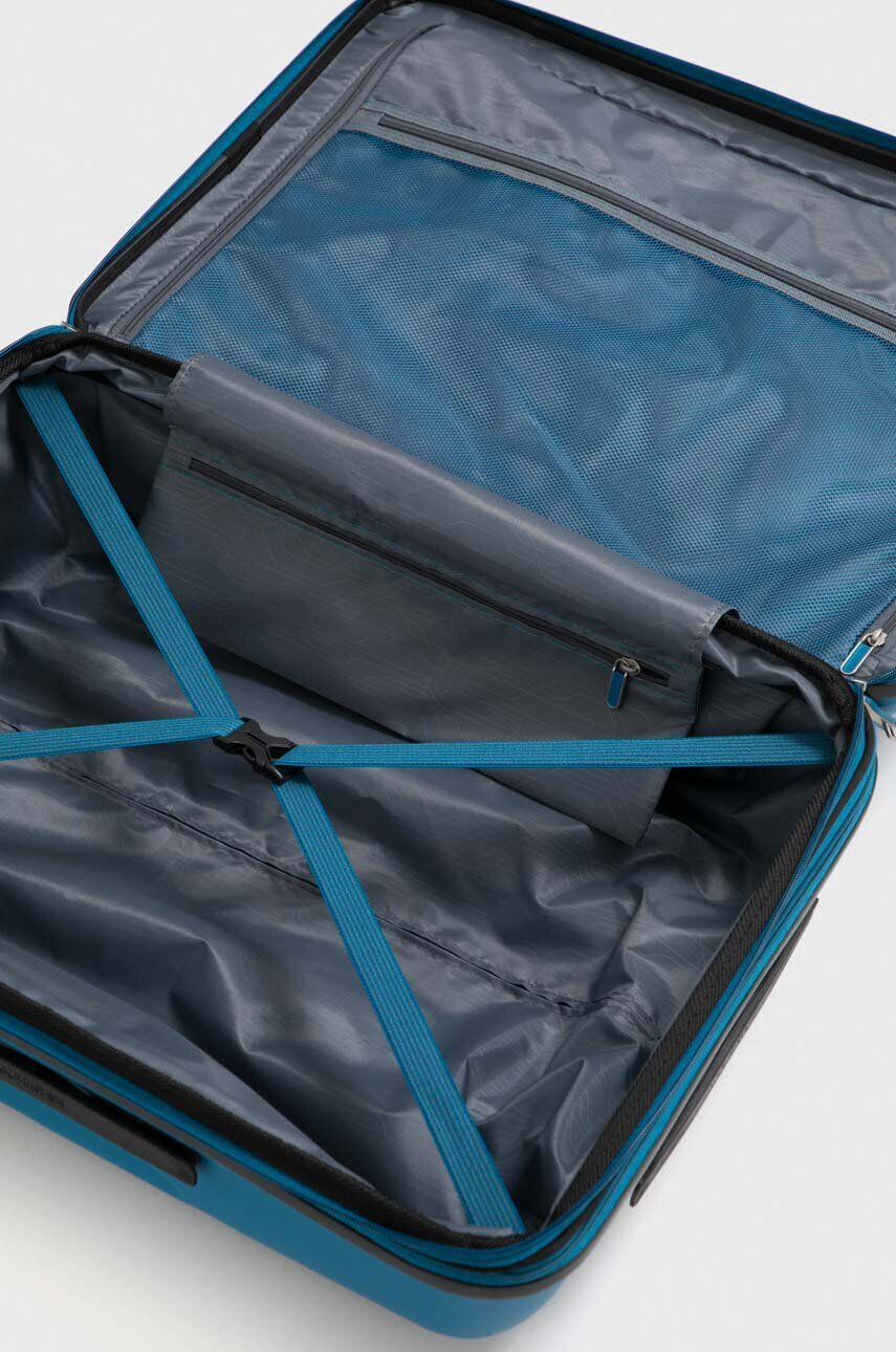 American Tourister valiză culoarea albastră - Pled.ro