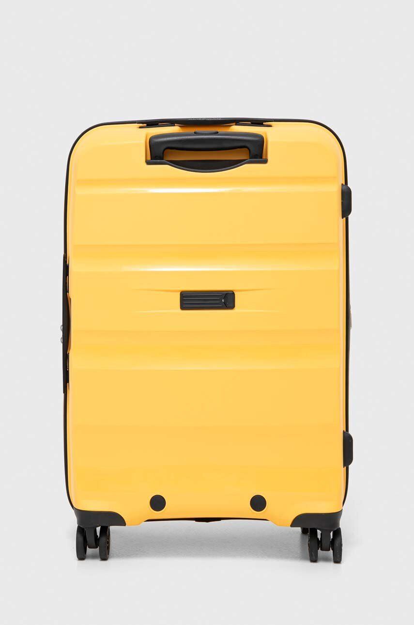 American Tourister valiză culoarea galbenă - Pled.ro