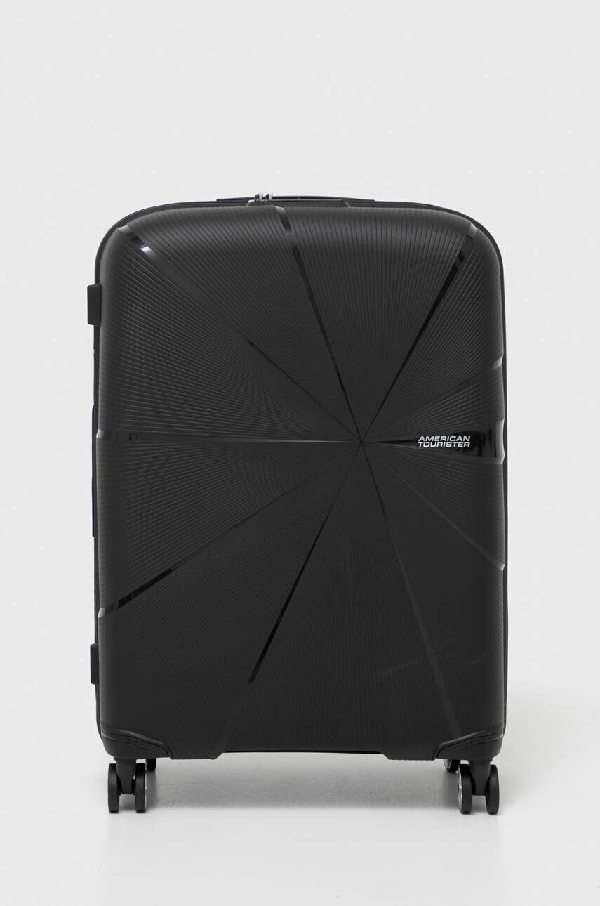 American Tourister valiză culoarea neagră - Pled.ro