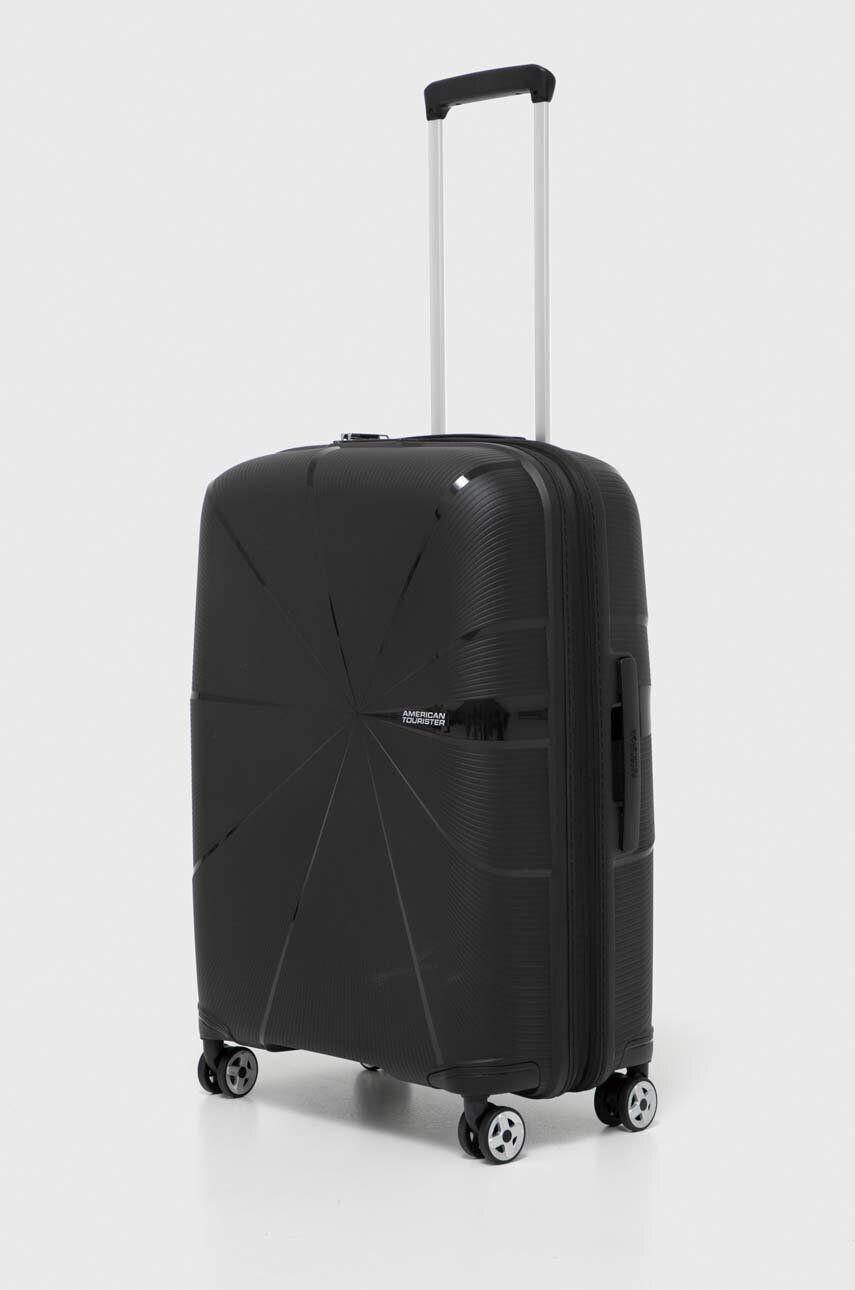 American Tourister valiză culoarea neagră - Pled.ro