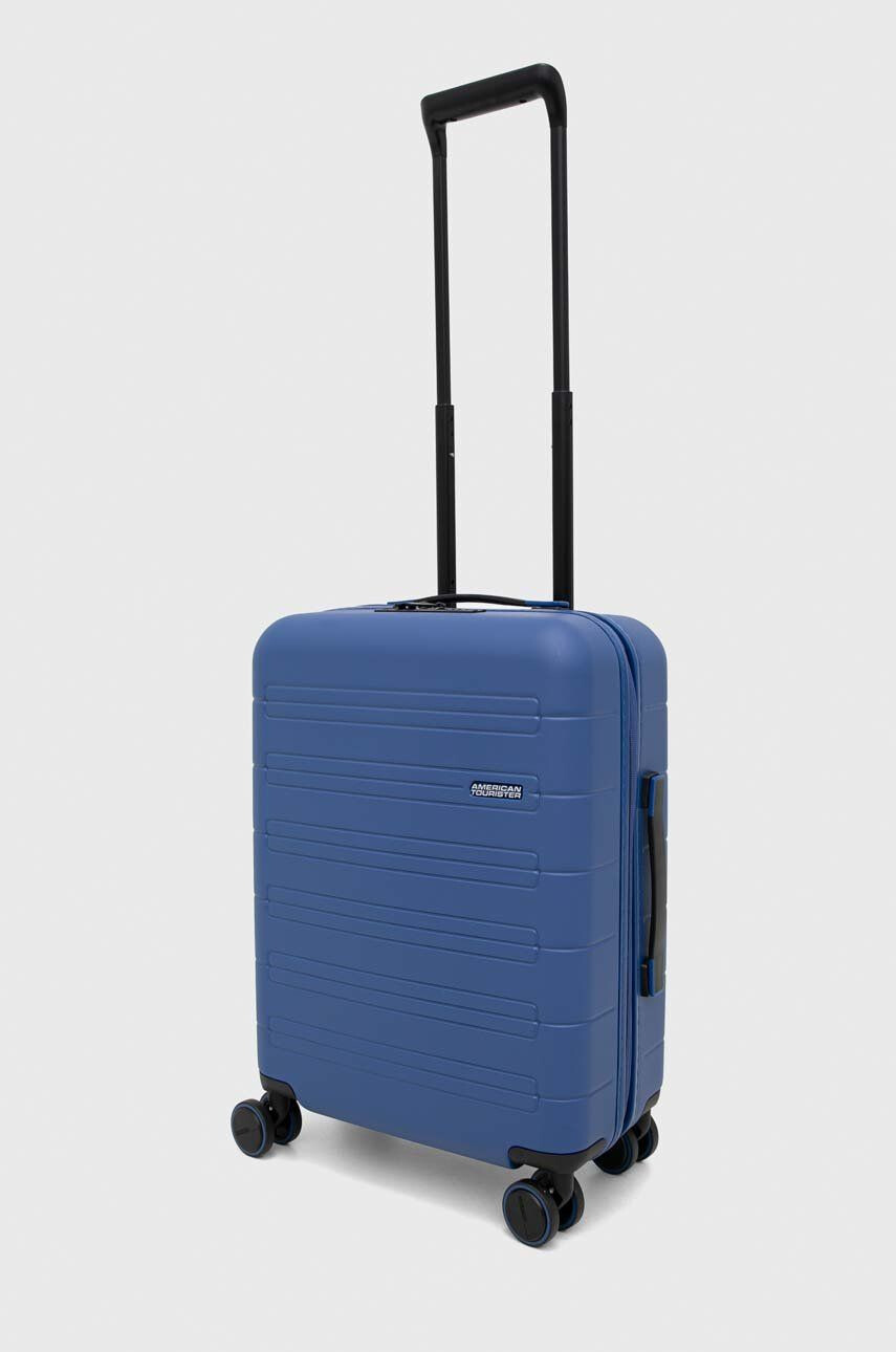 American Tourister valiza culoarea albastru marin - Pled.ro