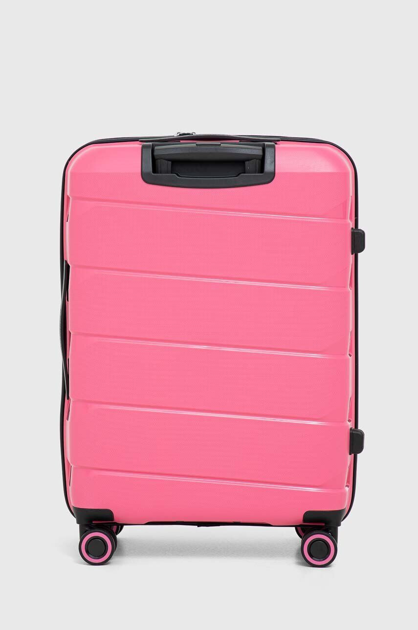 American Tourister valiza culoarea roz - Pled.ro