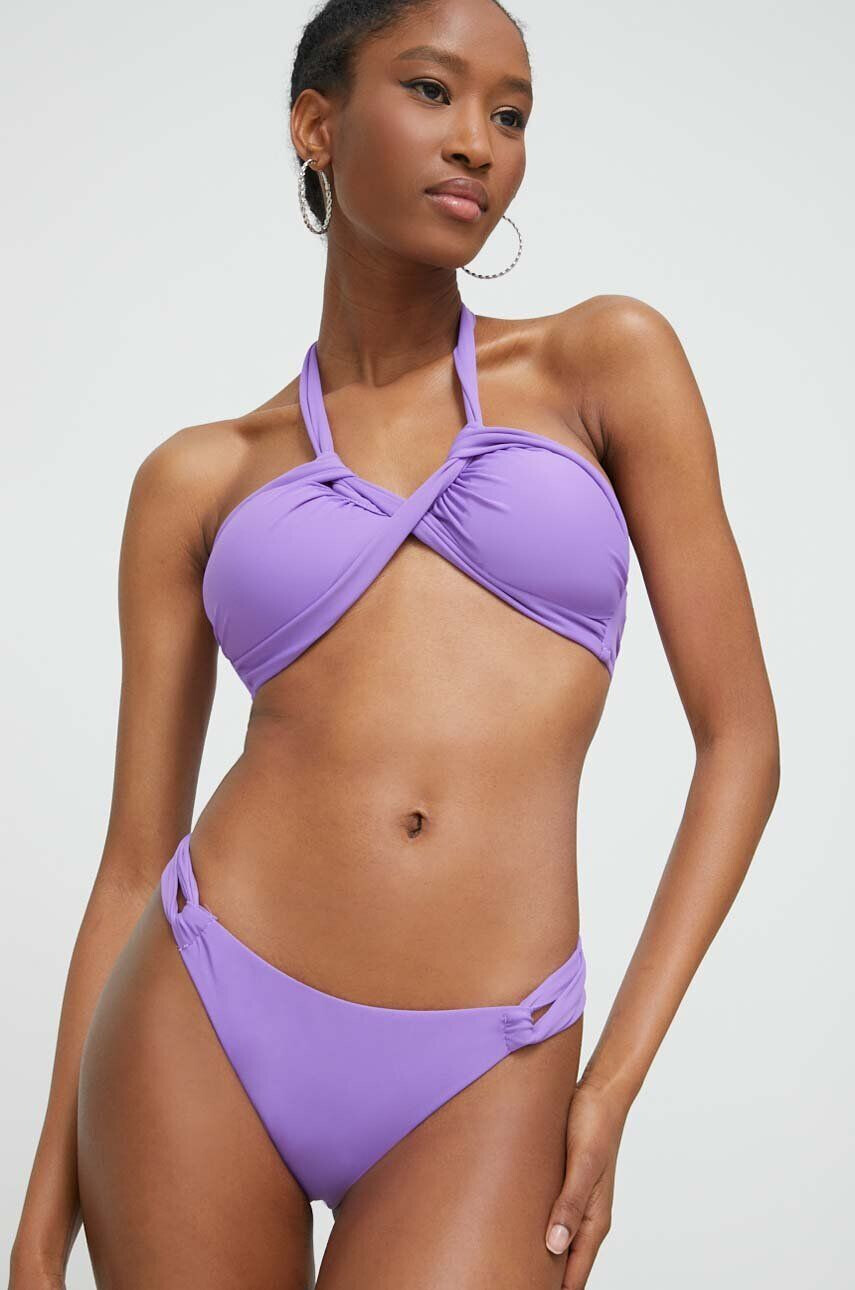 Answear Lab bikini brazilieni culoarea violet - Pled.ro