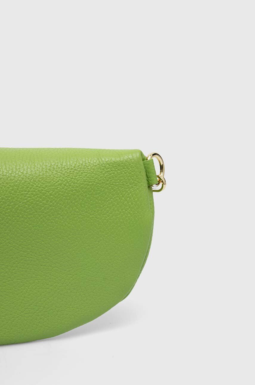 Answear Lab borseta de piele culoarea verde - Pled.ro