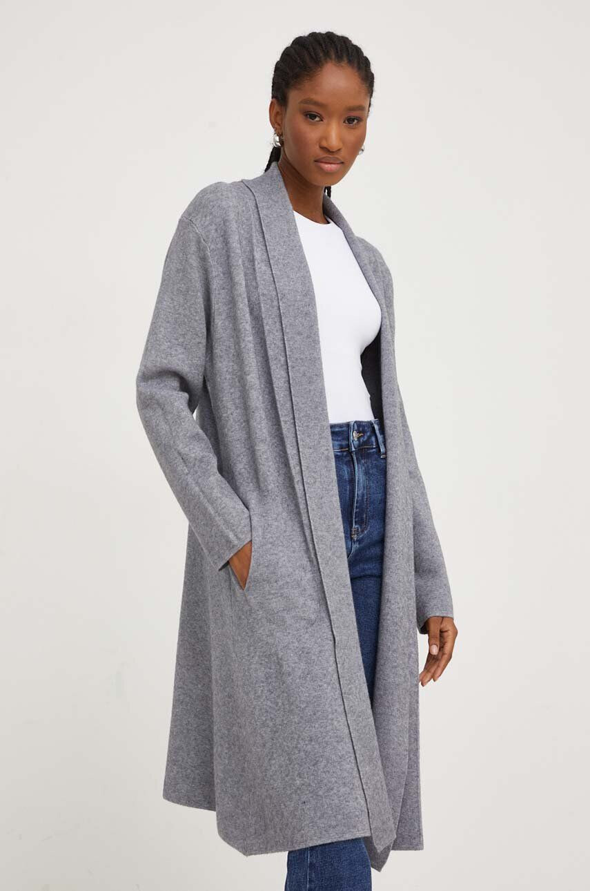 Answear Lab cardigan femei culoarea gri - Pled.ro