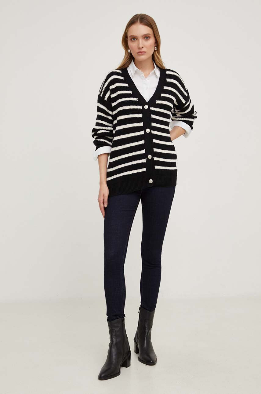 Answear Lab cardigan femei culoarea negru - Pled.ro