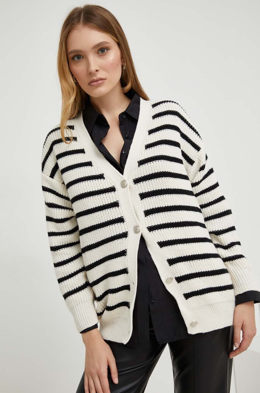 Answear Lab cardigan femei culoarea bej - Pled.ro