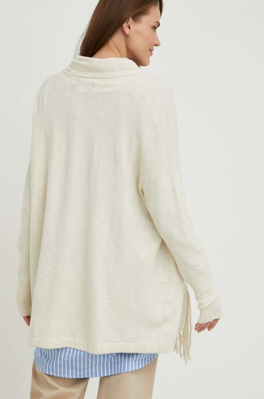 Answear Lab cardigan de lana femei culoarea alb light - Pled.ro