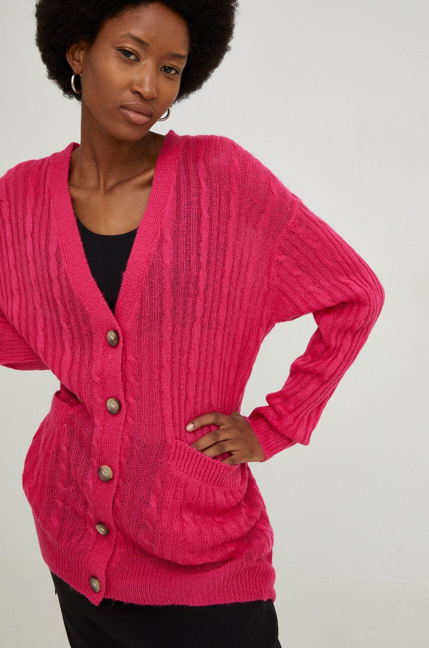 Answear Lab cardigan de lana - Pled.ro