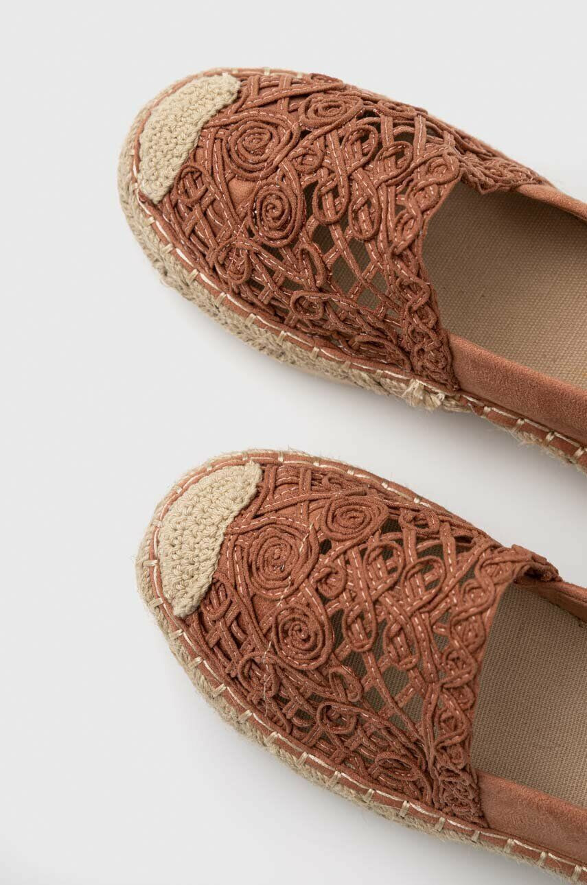 Answear Lab espadrile culoarea portocaliu - Pled.ro