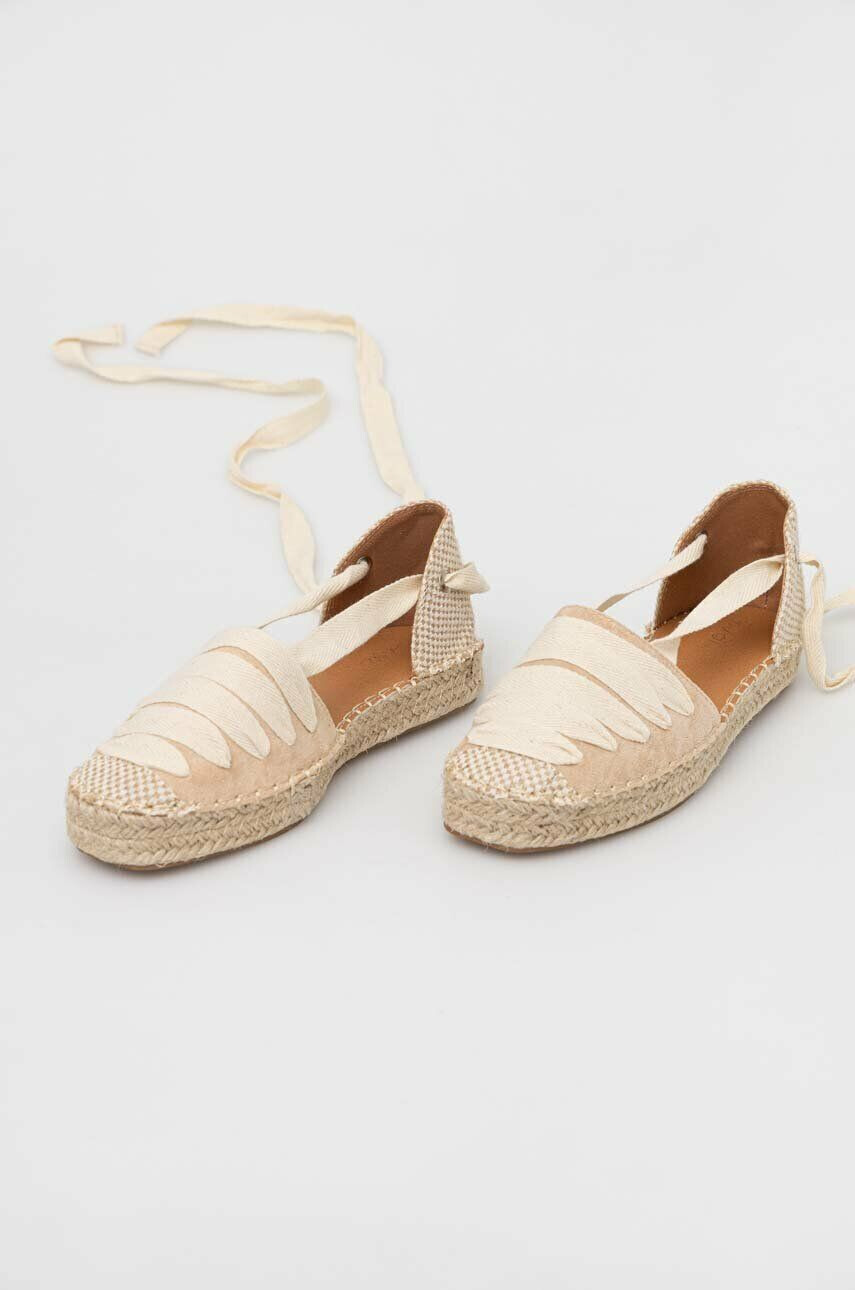 Answear Lab espadrile culoarea bej - Pled.ro