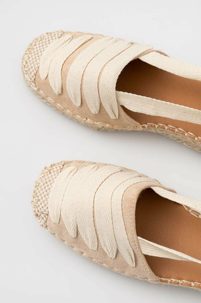 Answear Lab espadrile culoarea bej - Pled.ro