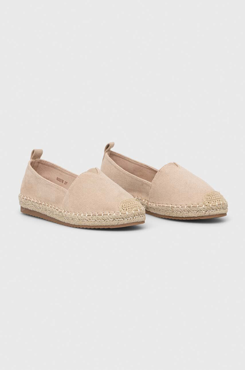 Answear Lab espadrile culoarea bej - Pled.ro