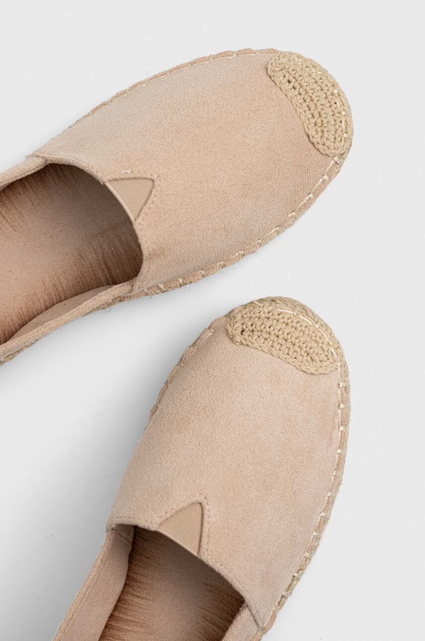 Answear Lab espadrile culoarea bej - Pled.ro