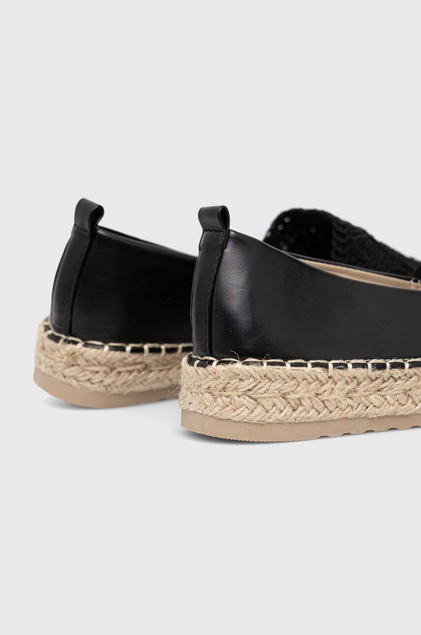 Answear Lab espadrile culoarea negru - Pled.ro