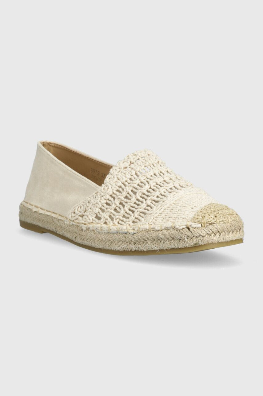 Answear Lab espadrile culoarea bej - Pled.ro