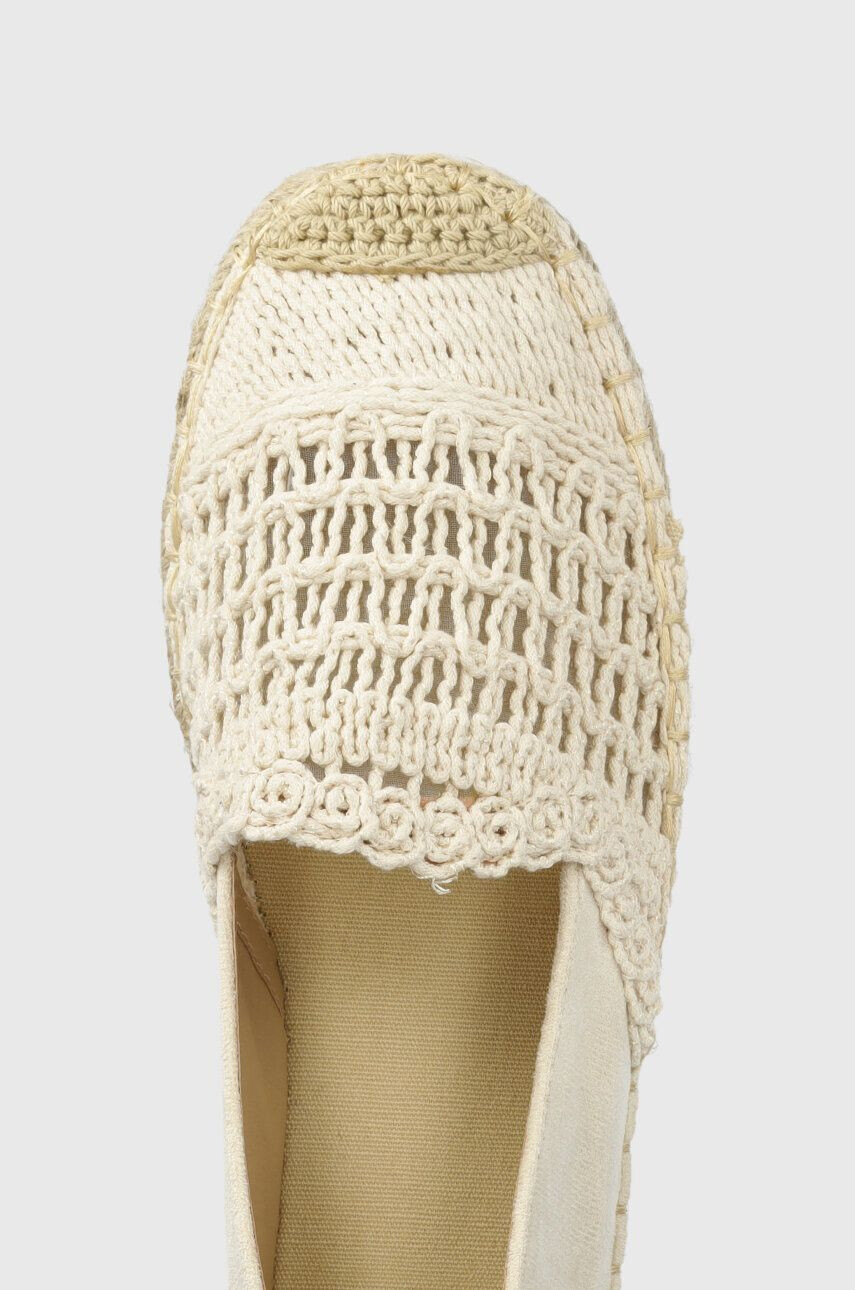 Answear Lab espadrile culoarea bej - Pled.ro