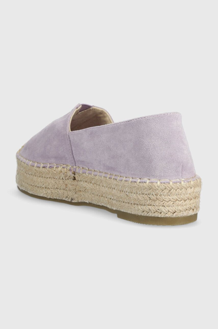 Answear Lab espadrile culoarea violet cu platforma - Pled.ro